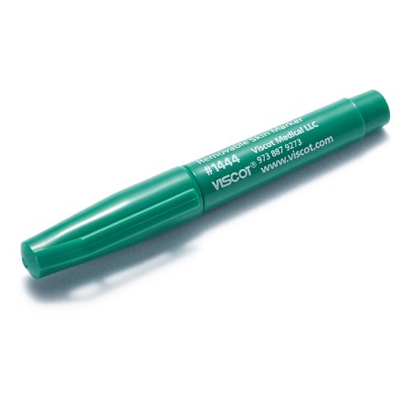 Viscot Industries Skin Marker EZ Removable Ink™ Mini Green Regular Tip NonSterile - CT/30 - 1444-240-CT