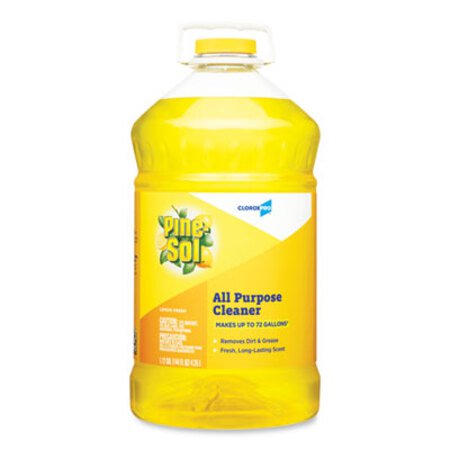 Pine-Sol® All Purpose Cleaner, Lemon Fresh, 144 oz Bottle, 3/Carton - CT/1 - CLO-35419CT-CT