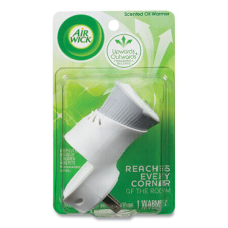 Air Wick® Scented Oil Warmer, 1.75" x 2.69" x 3.63", White/Gray, 6/Carton - CT/1 - RAC-78046-CT