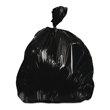 RJ Schinner Co Trash Bag Heritage™ 33 gal. Black HDPE 16 Mic. 33 X 40 Inch Star Seal Bottom Coreless Roll - Roll of 1 - Z6640VK R01-RL