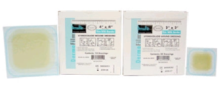 DermaRite Industries Hydrocolloid Dressing DermaFilm® 3-1/2 X 5 Inch Elbow / Heel - Box of 10 - 00299E-BX