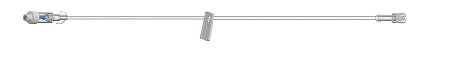 Amsino International IV Extension Set Needle-Free Port Micro Bore 6 Inch Tubing - Case of 50 - AE0106-CS