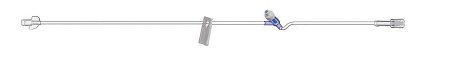 Amsino International IV Extension Set Needle-Free Port Micro Bore 7 Inch Tubing - Case of 50 - AE0107-CS