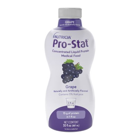 Nutricia North America Oral Supplement Pro-Stat® Grape Flavor Liquid 30 oz. Bottle - Case of 6 - 78385-CS