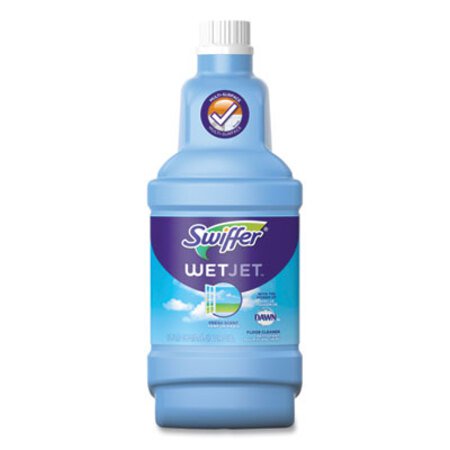 Swiffer® WetJet System Cleaning-Solution Refill, Fresh Scent, 1.25 L Bottle - Each - PGC-77810EA-EA