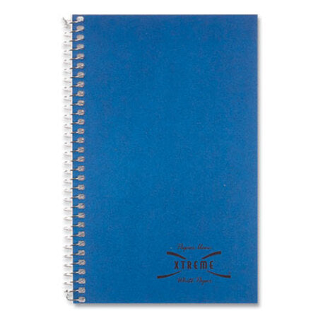 National® Three-Subject Wirebound Notebooks, Unpunched, Medium/College Rule, Blue Cover, (150) 9.5 x 6 Sheets - Each - RED-33360-EA