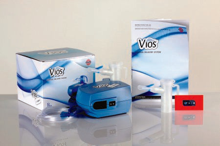 Pari Vios® LC® Sprint Compressor Nebulizer System Small Volume Medication Cup Universal Mouthpiece Delivery - Each - 310F35-LCS-EA