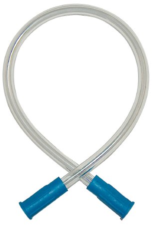 Drive Medical Suction Connector Tubing 6 Foot Length Female Connector Clear - Each - SUCP TUBING 72-EA