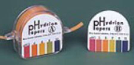 Fisher Scientific pH Paper in Dispenser Hydrion™ 1.0 to 14.0 - Each - 1485013B-EA