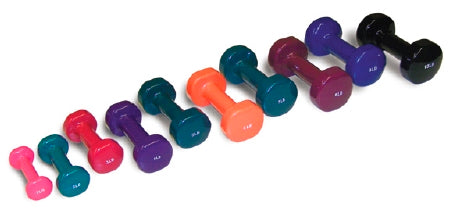 Hausmann Industries Dumbbell Set 6 Piece Set 1 lbs. / 2 lbs. / 3 lbs. - ST/1 - 5502-ST