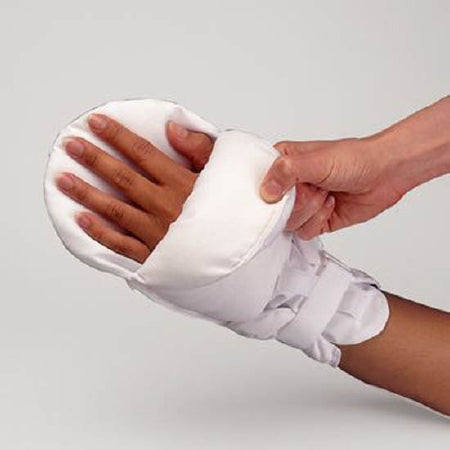 Patterson Medical Supply Hand Control Mitt Posey Peek-A-Boo® One Size Fits Most Without Straps Hook and Loop Closure - Pair - 550052-PR