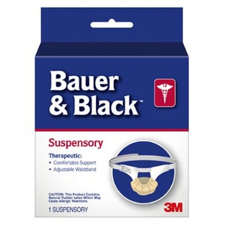 3M Athletic Supporter Bauer & Black™ Large White - Each - 201255-EA