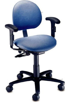 Brewer/Dental Task Chair Dusty Blue - Each - VT-3-EAA-C-EA