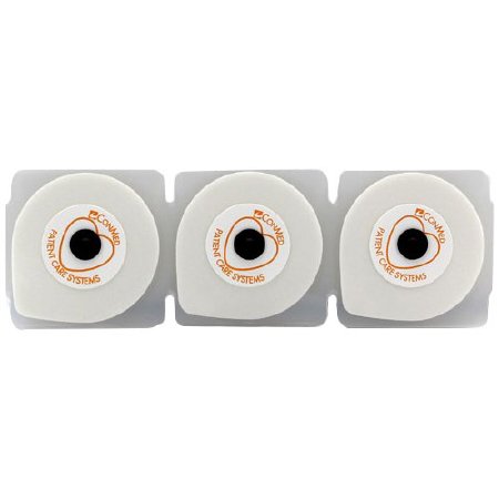 Conmed ECG Monitoring Electrode Foam Backing Radiolucent Snap Connector 3 per Pack - Case of 600 - 1870C-003-CS