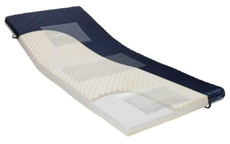 Span America Mattress Overlay 78 L X 34 W X 3-1/2 H Inch For Twin Mattresses - Each - GEL-80-EA