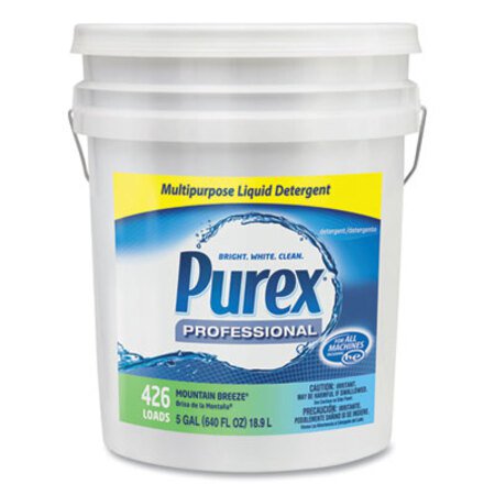 Purex® Liquid Laundry Detergent, Mountain Breeze, 5 gal. Pail - Each - DIA-06354-EA
