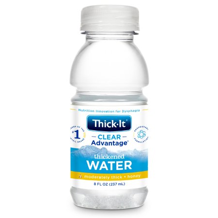Kent Precision Foods Thickened Water Thick-It® Clear Advantage® 8 oz. Bottle Unflavored Liquid IDDSI Level 3 Moderately Thick/Liquidized - Each - B453-L9044-EA