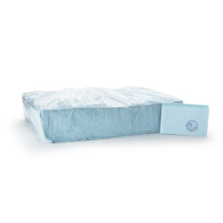 Tidi Products Chemotherapy Prep Mat Tidi P2® Light Blue, 13 X 18 Inch - Case of 250 - 983930-CS