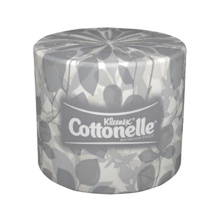 RJ Schinner Co Toilet Tissue Kleenex® Cottonelle® Professional White 2-Ply Standard Size Cored Roll 451 Sheets 4 X 4 Inch - Case of 60 - 17713-CS