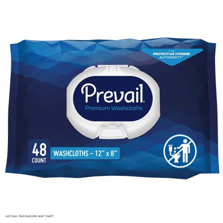 First Quality Personal Wipe Prevail® Soft Pack Aloe / Vitamin E / Chamomile Scented 48 Count - Pack of 1 - WW-710-PK