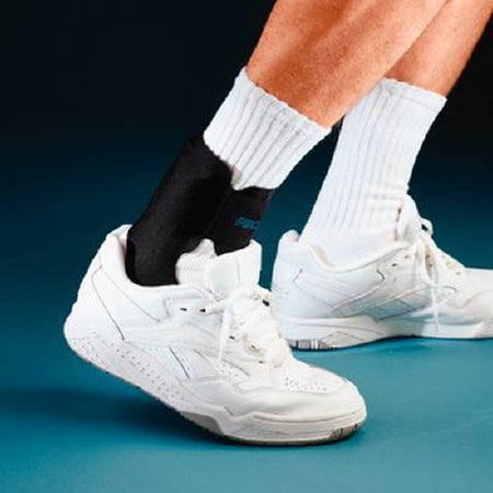 Patterson Medical Supply Ankle Brace AirHeel™ Medium Hook and Loop Closure Male 7-1/2 to 11 / Female 9 to 12-1/2 Foot - Each - 927349-EA