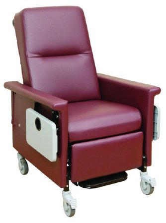 Champion Manufacturing Transport Manual Recliner 84 Series Natural Tan Vinyl - Each - 858T09-TS7-EA