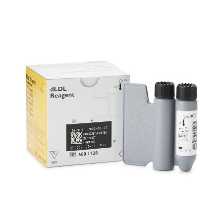 Ortho Clinical Diagnostics Reagent Vitros® MicroTip™ Cardiac / Lipids / General Chemistry Direct Low-Density Lipoprotein (LDL) Cholesterol For Vitros® Chemistry Systems 6 X 100 Tests - Box of 600 - 6801728-BX