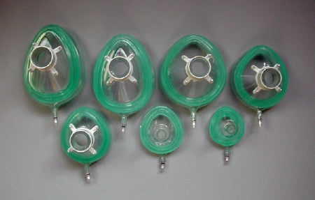 Vyaire Medical Anesthesia Mask BreathTech® Elongated Style Neonatal Hook Ring - Case of 20 - BT9001-CS