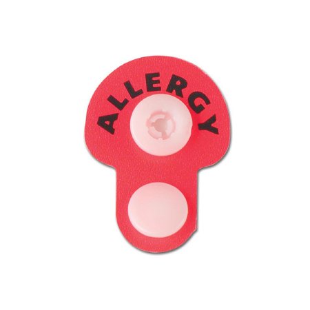 Precision Dynamics Identification Wristband Ident-Alert® Alert Band Permanent Snap Allergy - Box of 240 - 8620A-16-PDO-BX