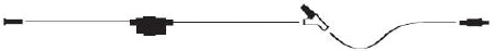 ICU Medical IV Extension Set Needle-Free Port Macro Bore 18 Inch Tubing Sterile - Each - 2066728-EA