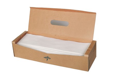 Medline Wet Mop Pad Medline® White Microfiber Disposable - Case of 100 - MDT217DISP-CS