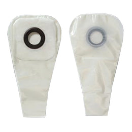 Hollister Ostomy Pouch Karaya 5 One-Piece System 16 Inch Length 2 Inch Stoma Drainable Convex, Pre-Cut - Box of 30 - 3275-BX