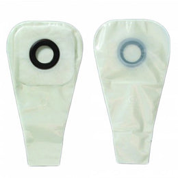 Hollister Ostomy Pouch Karaya 5 One-Piece System 16 Inch Length 1-3/8 Inch Stoma Drainable Convex, Pre-Cut - Box of 30 - 3279-BX