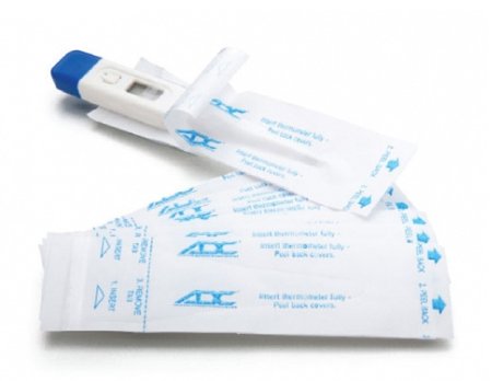 American Diagnostic Corp Axillary / Oral / Rectal Thermometer Probe Cover Adtemp™ For use with Digital Thermometer 50 per Box - Box of 50 - 416-50-BX