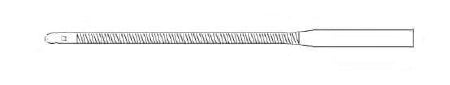 Edwards Lifesciences Venous Cannula Straight Open Lighthouse Tip Thin-Flex Single Stage 36 Fr. 16 Inch (3/8 Inch Acceptance) - Case of 10 - TF036L-CS