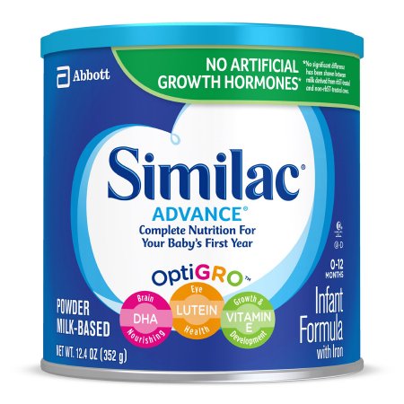 Abbott Nutrition Infant Formula Similac® Advance® 12.4 oz. Can Powder Iron - Each - 55957-EA