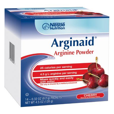 Nestle Healthcare Nutrition Oral Supplement Arginaid® Cherry Flavor Powder 0.32 oz Individual Packet - Each - 35984000-EA