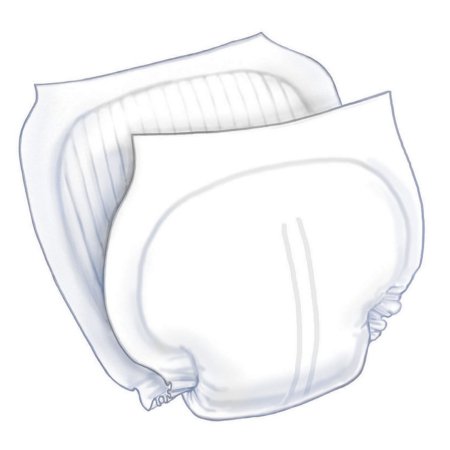 Cardinal Incontinence Liner Wings™ 14 X 27 Inch Moderate Absorbency Polymer Core One Size Fits Most - Case of 48 - 6598B24--CS