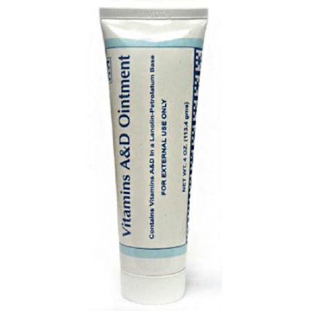Gentell A & D Ointment 4 oz. Tube Medicinal Scent Ointment - Box of 12 - GEN-23444C-BX