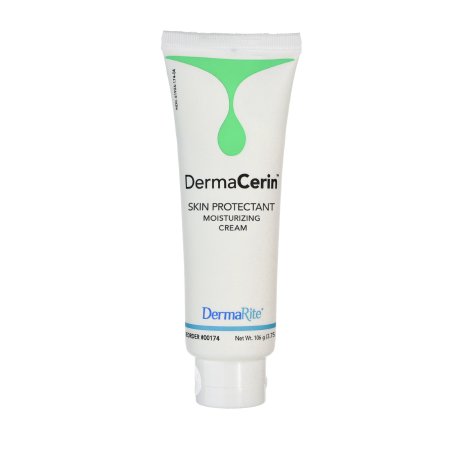DermaRite Industries Skin Protectant DermaCerin® 8 oz. Tube Unscented Cream - Each - 00175-EA
