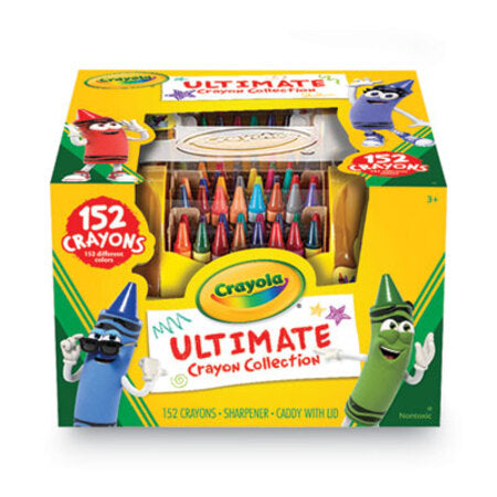 Crayola® Ultimate Crayon Case, Sharpener Caddy, 152 Colors - ST/1 - CYO-520030-ST