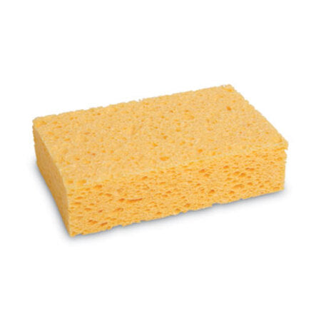 Boardwalk® Medium Cellulose Sponge, 3.67 x 6.08, 1.55" Thick, Yellow, 24/Carton - CT/1 - BWK-CS2-CT