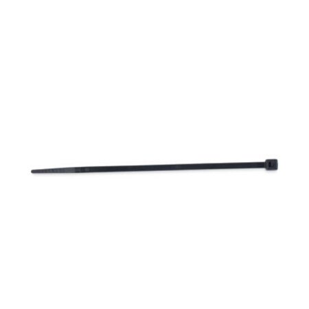 Tatco Nylon Cable Ties, 4 x 0.06, 18 lb, Black, 1,000/Pack - Pack of 1 - TCO-22500-PK