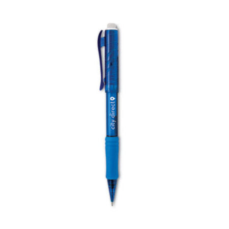 Pentel® Twist-Erase EXPRESS Mechanical Pencil, 0.7 mm, HB (#2.5), Black Lead, Blue Barrel, Dozen - DZ/1 - PEN-QE417C-DZ