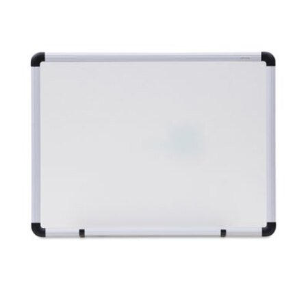 Universal® Modern Melamine Dry Erase Board with Aluminum Frame, 24 x 18, White Surface - Each - UNV-43722-EA