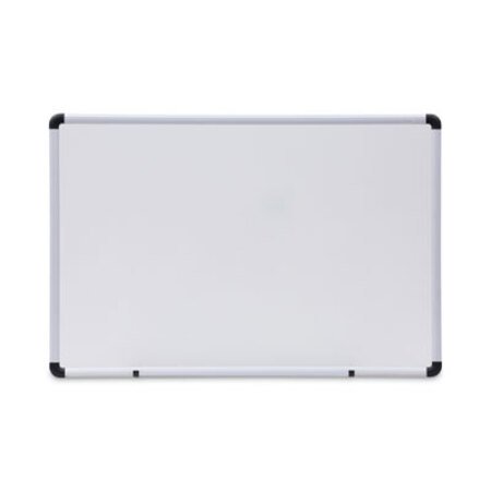 Universal® Modern Melamine Dry Erase Board with Aluminum Frame, 36 x 24, White Surface - Each - UNV-43723-EA