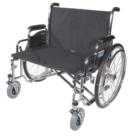 Drive Medical Bariatric Wheelchair drive™ Sentra EC Full Length Arm Black Upholstery 26 Inch Seat Width Adult 700 lbs. Weight Capacity - Each - STD26ECDFA-EA