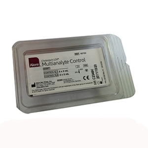 Abbott Rapid Dx North America LLC Multi-Analyte Control Kit Lipids / Glucose / ALT / AST 2 Levels 2 X 2 mL - Each - 88769-EA