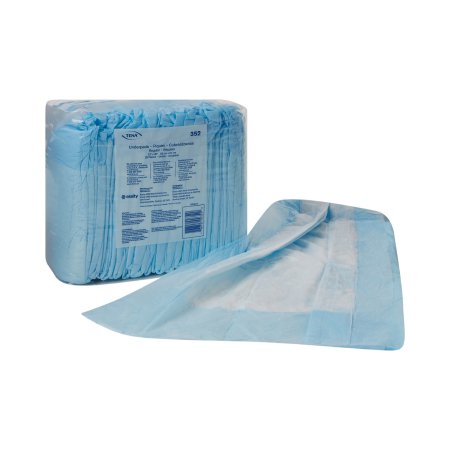 Essity HMS North America Inc Disposable Underpad TENA® Regular 23 X 36 Inch Fluff Light Absorbency - Pack of 25 - 352-PK