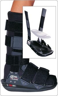 Breg Diabetic Air Ankle Walker Boot Conformer Pneumatic X-Small Left Foot Adult - Each - AL241104-EA